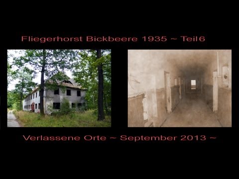 WW2 Fliegerhorst Bickbeere - 357 ОШАП/485 ОБВП - Brandis - Teil 6 ~ Lost Places 23 ~ 01.09.2013