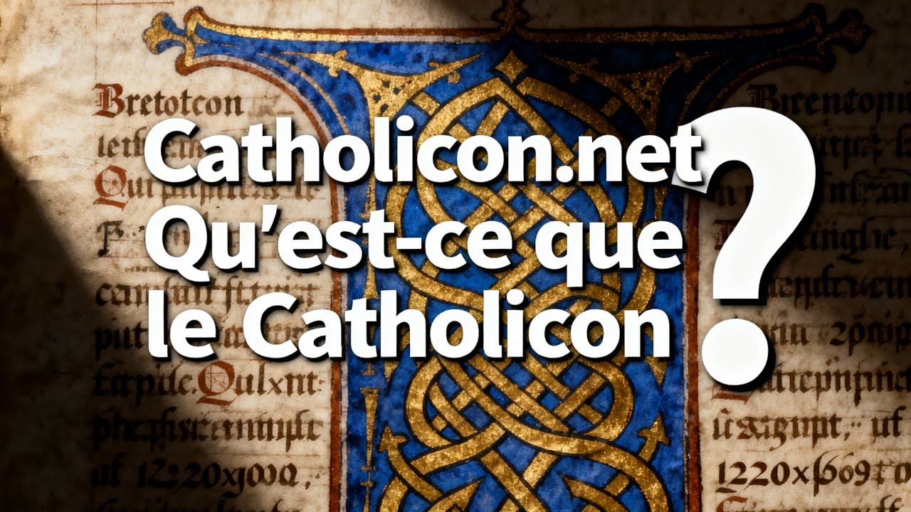 Catholicon - QU'est-ce que le Catholicon ? Vidéo YouTube