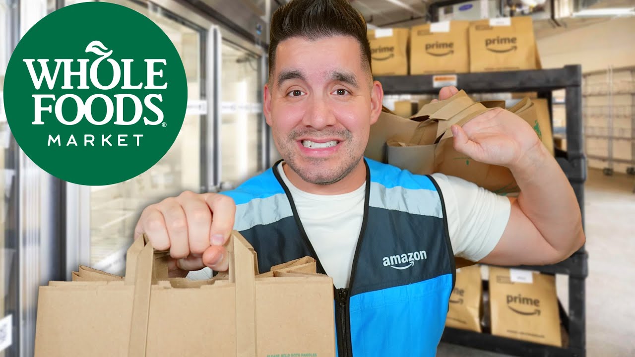 I Attempted My FIRST Amazon Flex Whole Foods Delivery (How ...