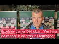 'Dat puntje moet je KOESTEREN' | Marinus Dijkhuizen zag Excelsior laat met 1-0 bij Fortuna verliezen