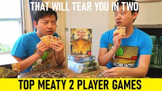 Top Meaty 2 Player Board Games That Will Tear You In Two | Top Couples Games