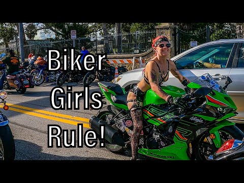 Daytona Biketoberfest 2023: Main Street Daytona Day 1 | Biker Girls Rule!