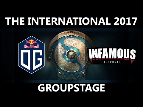 OG vs Infamous, The International 2017, Infamous vs OG