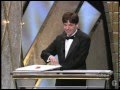 Mike Myers And Bart The Bear At The Oscars