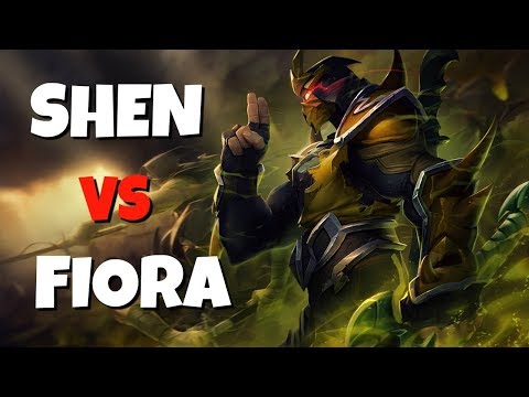 SHEN VS FIORA SEASON 8! - League of Legends