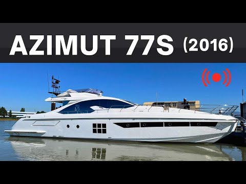 2016 Azimut 77S Video