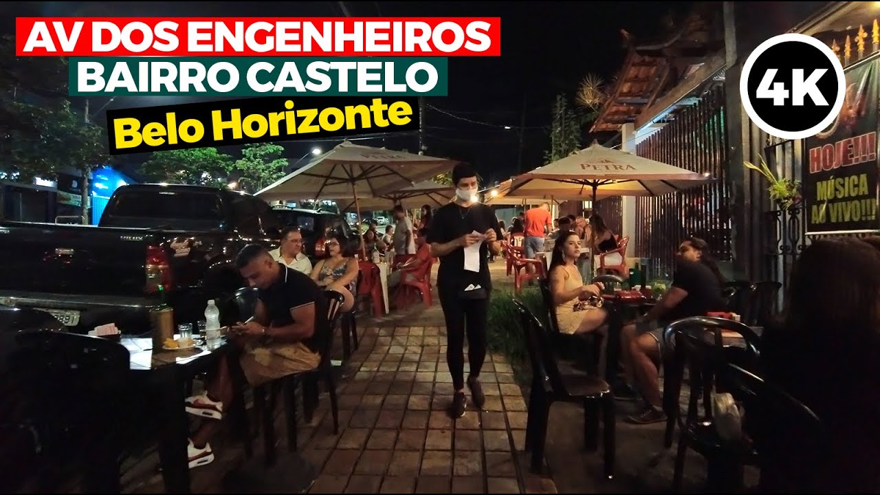 AVENIDA DOS ENGENHEIROS | BAIRRO CASTELO | BELO HORIZONTE-MG | NA RUA 4K