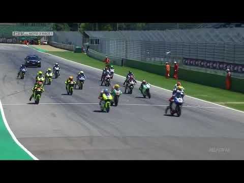 Départ CIV Moto3 à Imola