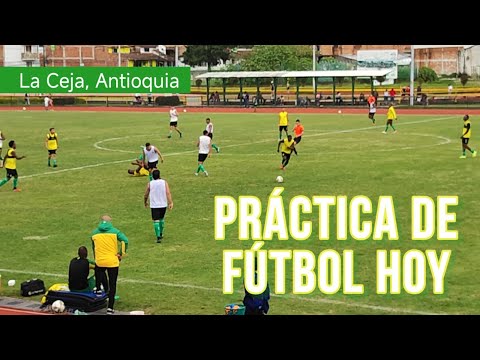 🟢🟡 Desde La Ceja, Antioquia 🇳🇬Estuvimos presentes en la práctica de hoy de Atlético Bucaramanga ⚽🔥