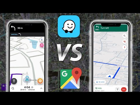 What is Waze, and how does it compare to Google Maps?
