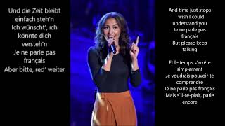 Je ne parle pas francais  - Namika - German, English, French lyrics