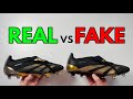 REAL VS FAKE JUDE BELLINGHAM ADIDAS PREDATOR ELITE FT FOOTBALL BOOT COMPARISON CLEATS