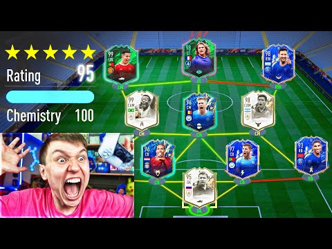 WORLDS FIRST 195 RATED FUT DRAFT!!! - FIFA 22