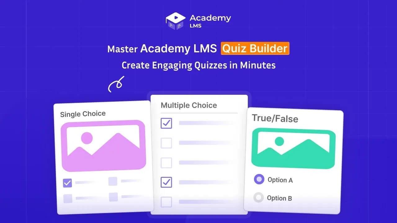 How to Create and Manage Course Quizzes in Academy LMS  Step by Step Tutorial