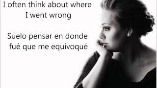 Adele Don t you remember subtitulos en ingles y es...