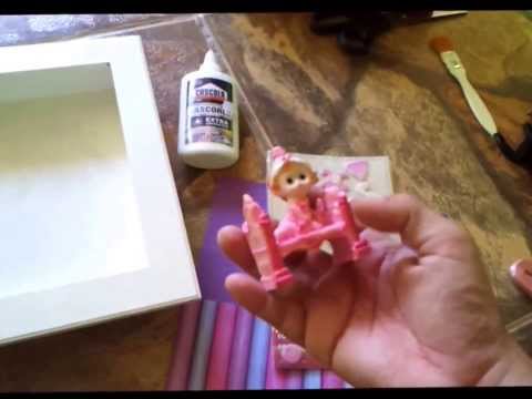 Como fazer placa de Maternidade - parte 01