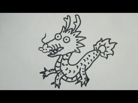 龍角 畫法