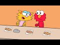 Elmo Gets Upset Over A Rock Animation