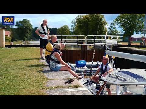 Båtsemester på Göta kanal 2021