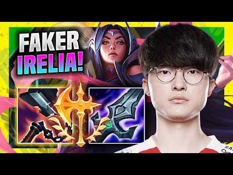 FAKER IS SO CLEAN WITH IRELIA! - T1 Faker Plays Irelia Mid vs Talon! | Season 11