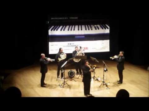 David Rey with Geneva Brass Quintet:  autumn leaves