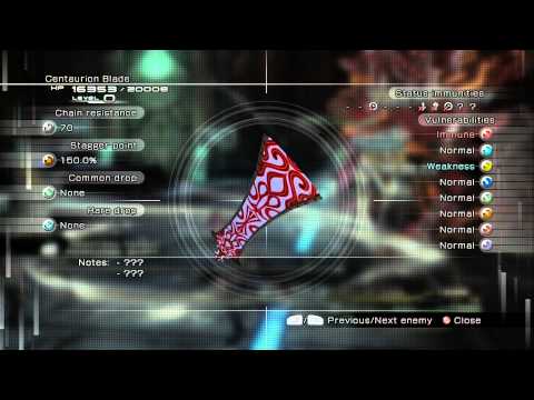 Let's Play: Final Fantasy XIII - Part 50 "Missable Enemy Intel" | HD