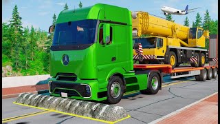 Truck vs Speedbumps | BeamNG Drive  #shortvideo #beamngdrive #shorts #india #truck #speedbump