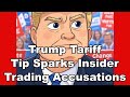 Trump Tariff Tip Sparks Insider Trading Accusations