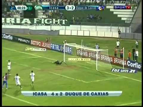 Gols Icasa 4 x 2 Duque de Caxias - 31a Rodada do Brasileirão 2011 Série B