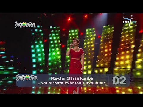 Dainininkė Reda Striškaitė atliko muzikinį kūrinį „Kai sirpsta vyšnios Suvalkijoje“ (2015) HD