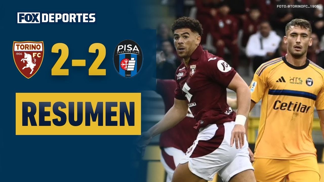 😳🔥 ¡TODO IGUALADO! | Torino 2-2 Pisa | Serie A 2025 | Jornada 9  | HIGHLIGHTS