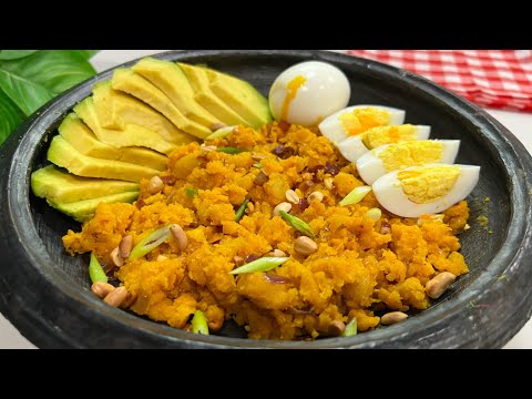 Mashed Sweet & Spicy Plantain A Ghanaian Delicacy You Must Try | Otor/Etor Recipe,Quick Easy & Tasty