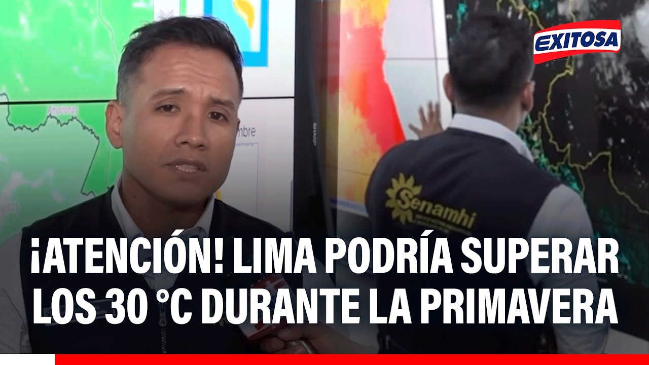 🔴🔵 Lima podría superar los 30 °C por llegada de la primavera, advierte Senamhi