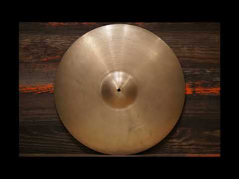 SOLD - Zildjian 21" Avedis 1970s Ride Cymbal - 2566g