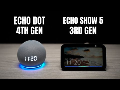 Echo Showdown - Echo Dot 4th gen vs Echo show 5 3rd gen