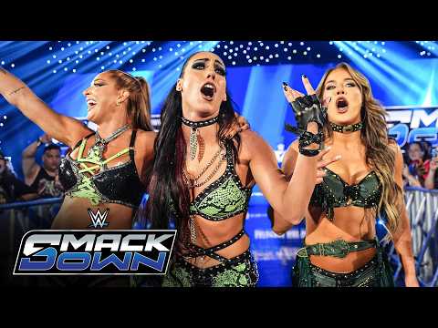 Fatal Influence ATTACK Brie Bella, Paige, Charlotte Flair and Alexa Bliss: SmackDown highlights
