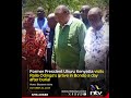 Former President Uhuru Kenyatta Visits Raila Odinga S Grave In Bondo A Day After Burial