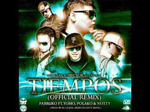 Farruko Ft Yomo, Polakan Y Notty -- Tiempos (Official Remix) CON LETRA REGGAETON 2013