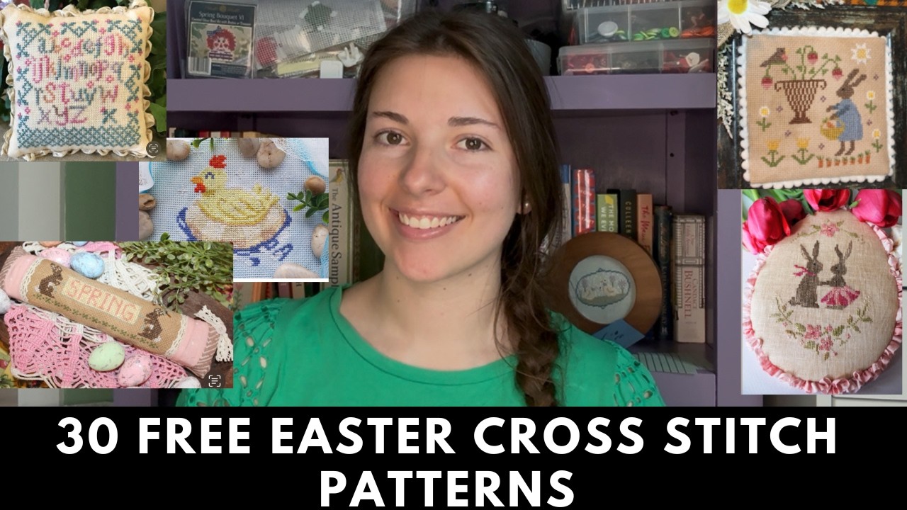 30 Free Easter Cross Stitch Patterns