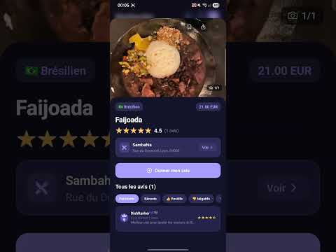DishRank - Note tes plats