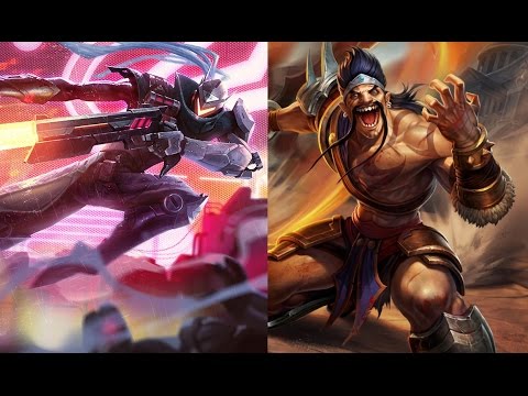 lucian/lux vs draven/lux gold 5