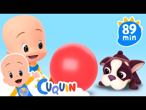 Cuquin's ball: learn the colors ⚽ | videos & cartoons for babies