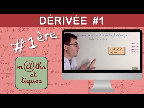 Deriving a function (1) - First