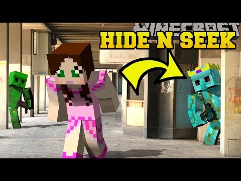 PopularMMOs Minecraft  DIAMOND GOLEMS HIDE AND SEEK   Morph Hide And Seek   Modded Mini Game