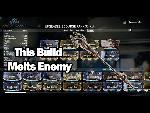 Warframe Scourge build - This thing melts