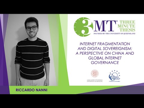 Three Minute Thesis Competition 2021: Riccardo Nanni – University of Bologna.