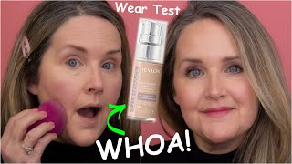 Testing A New DRUGSTORE Foundation - It BLEW ME AWAY!! Amazing for Dry, Mature Skin | OVER 50