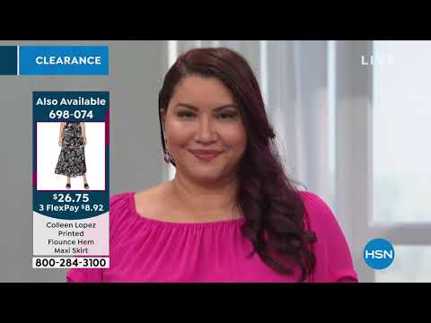 HSN | Colleen Lopez Collection Clearance 04.13.2021 - 08 AM
