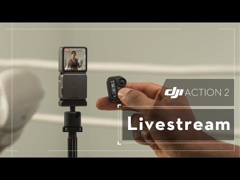 DJI Action 2 priekinio jutiklinio ekrano modulis video