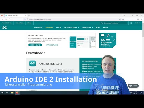 Arduino IDE 2 Installation - ab 10 Jahren